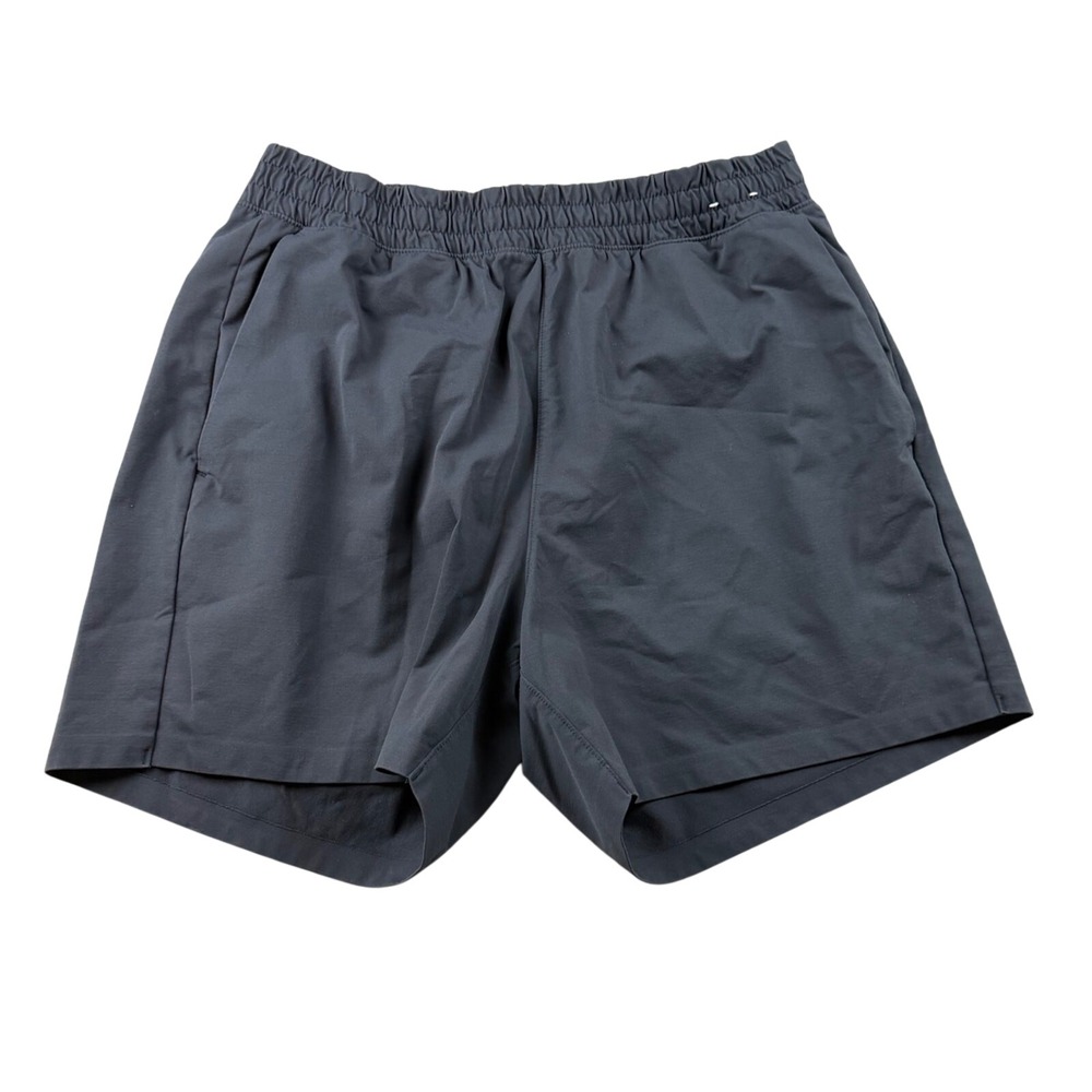 Uniqlo Ultra Stretch Active Shorts Women M Gray Regular Solid Gorpcore Athletic